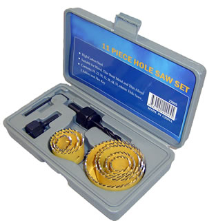 Holesaw Set 11pce 19mm-64mm $15.97
